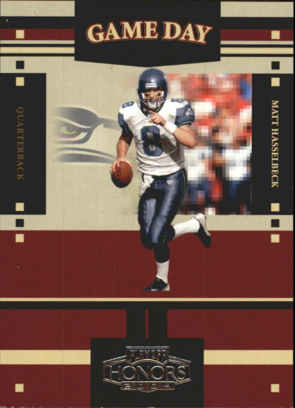 2004 Playoff Honors Game Day #GS16 Matt Hasselbeck