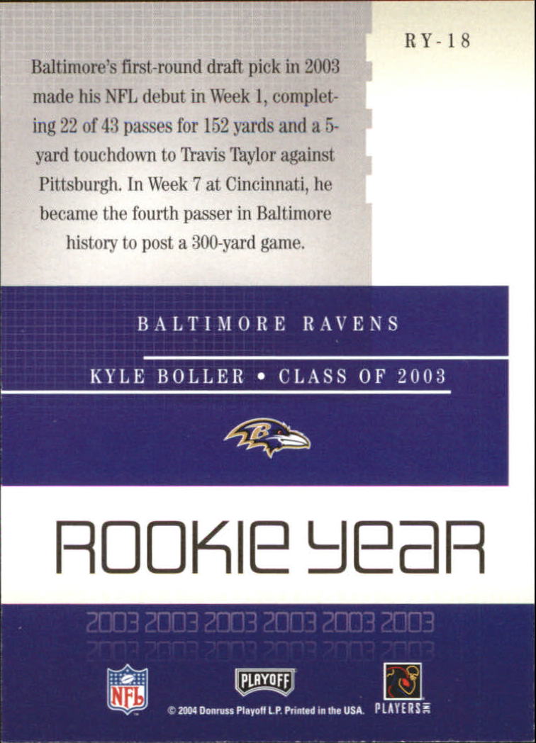 A9137- 2004 Playoff Honors FB Cards 1-233 +Inserts -You Pick- 15+ FREE US SHIP - Picture 215 of 221