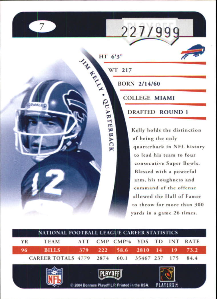 A9653- 2004 Playoff Prime Signatures FB #s 1-100 -You Pick- 15+ FREE US SHIP - Picture 9 of 43