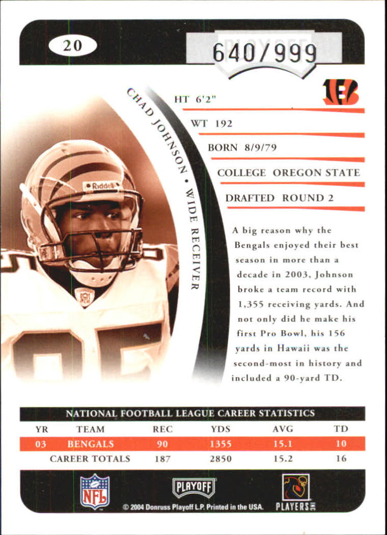 A9653- 2004 Playoff Prime Signatures FB #s 1-100 -You Pick- 15+ FREE US SHIP - Picture 15 of 43
