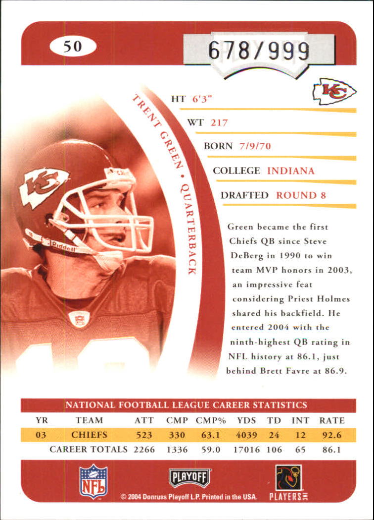 A9653- 2004 Playoff Prime Signatures FB #s 1-100 -You Pick- 15+ FREE US SHIP - Picture 27 of 43