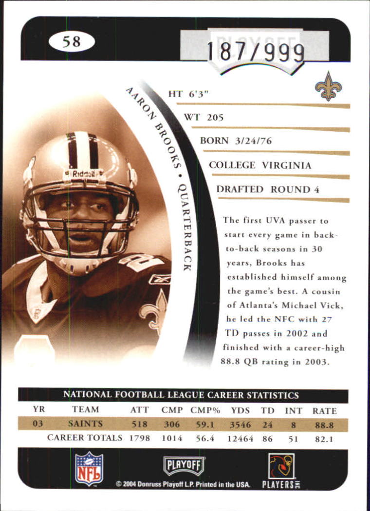 A9653- 2004 Playoff Prime Signatures FB #s 1-100 -You Pick- 15+ FREE US SHIP - Picture 29 of 43