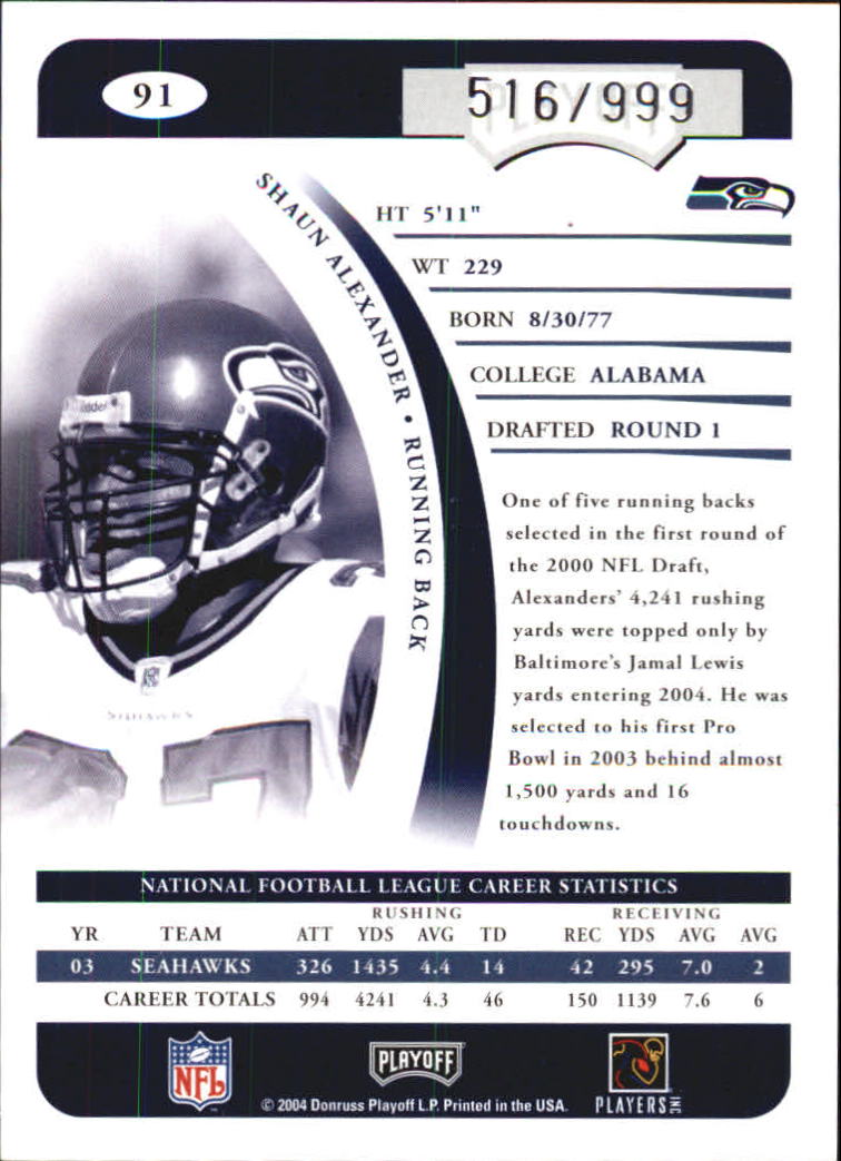 A9653- 2004 Playoff Prime Signatures FB #s 1-100 -You Pick- 15+ FREE US SHIP - Picture 37 of 43