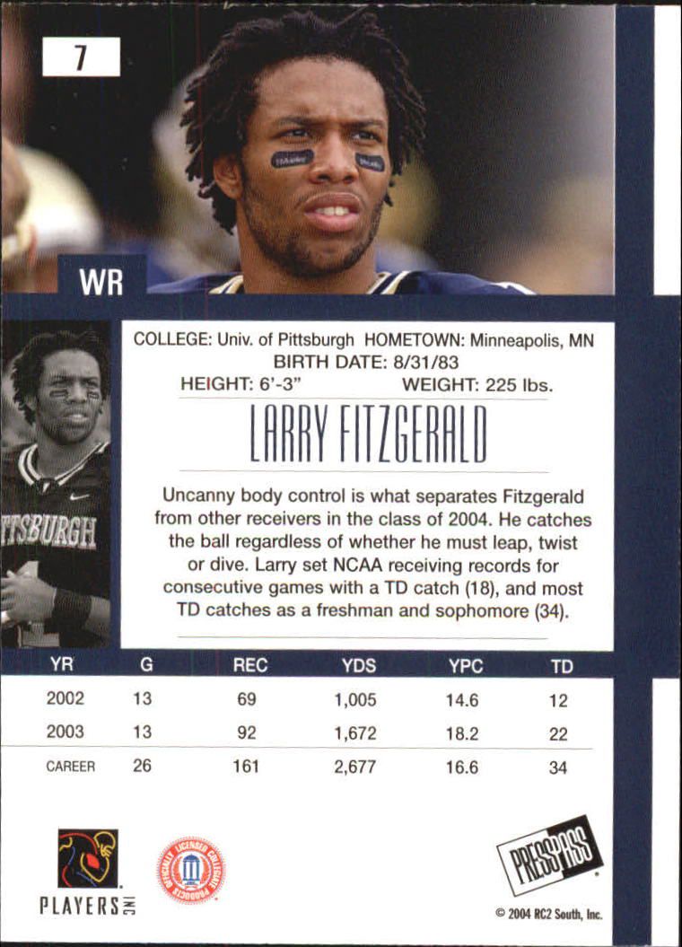 2004 Press Pass SE Football "Main Set" Base Cards - Picture 15 of 79