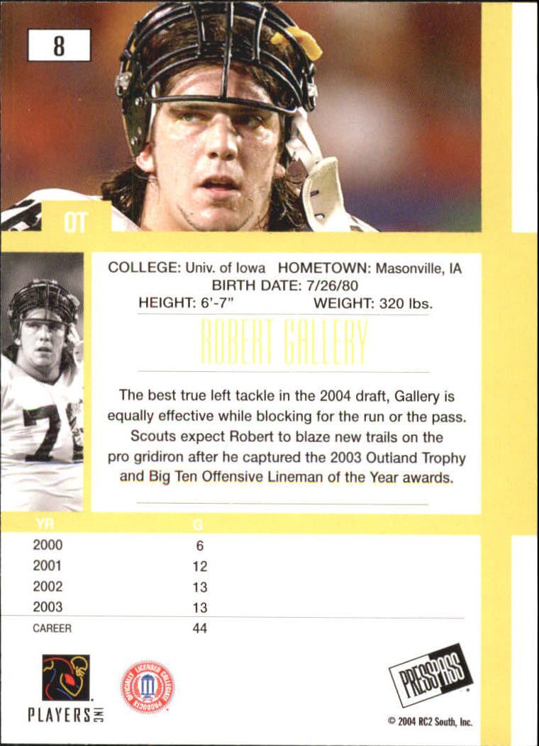 2004 Press Pass SE Football "Main Set" Base Cards - Picture 17 of 79