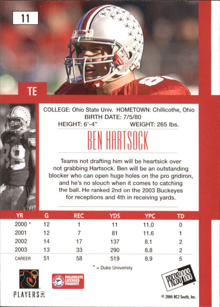 2004 Press Pass SE Football "Main Set" Base Cards - Picture 23 of 79