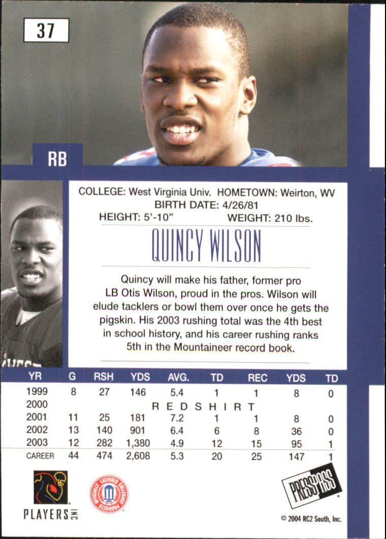 2004 Press Pass SE Football "Main Set" Base Cards - Picture 75 of 79