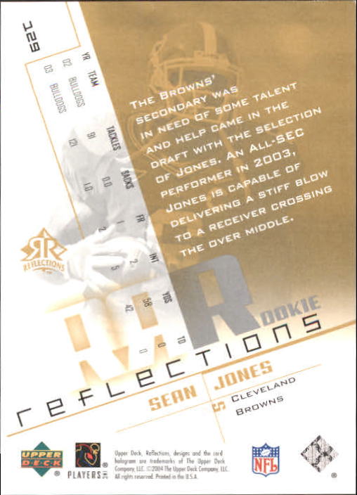 B3210- 2004 Reflections FB Rookies Stars Inserts -You Pick- 15+ FREE US SHIP - Picture 17 of 116