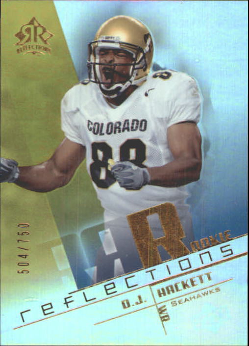 B3210- 2004 Reflections FB Rookies Stars Inserts -You Pick- 15+ FREE US SHIP - Picture 24 of 116
