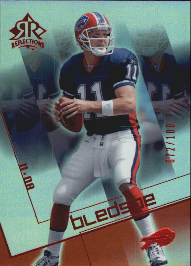 2004 Reflections Red #10 Drew Bledsoe