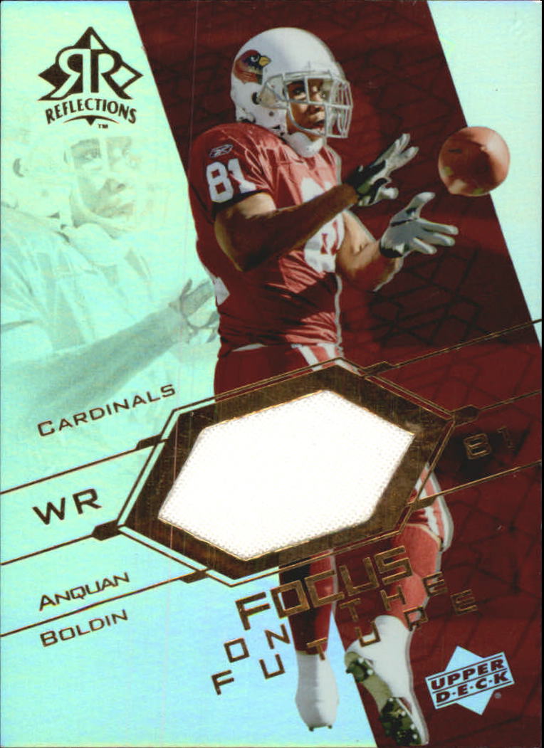 2004 Reflections Focus on the Future Jerseys Gold #FOAB Anquan Boldin