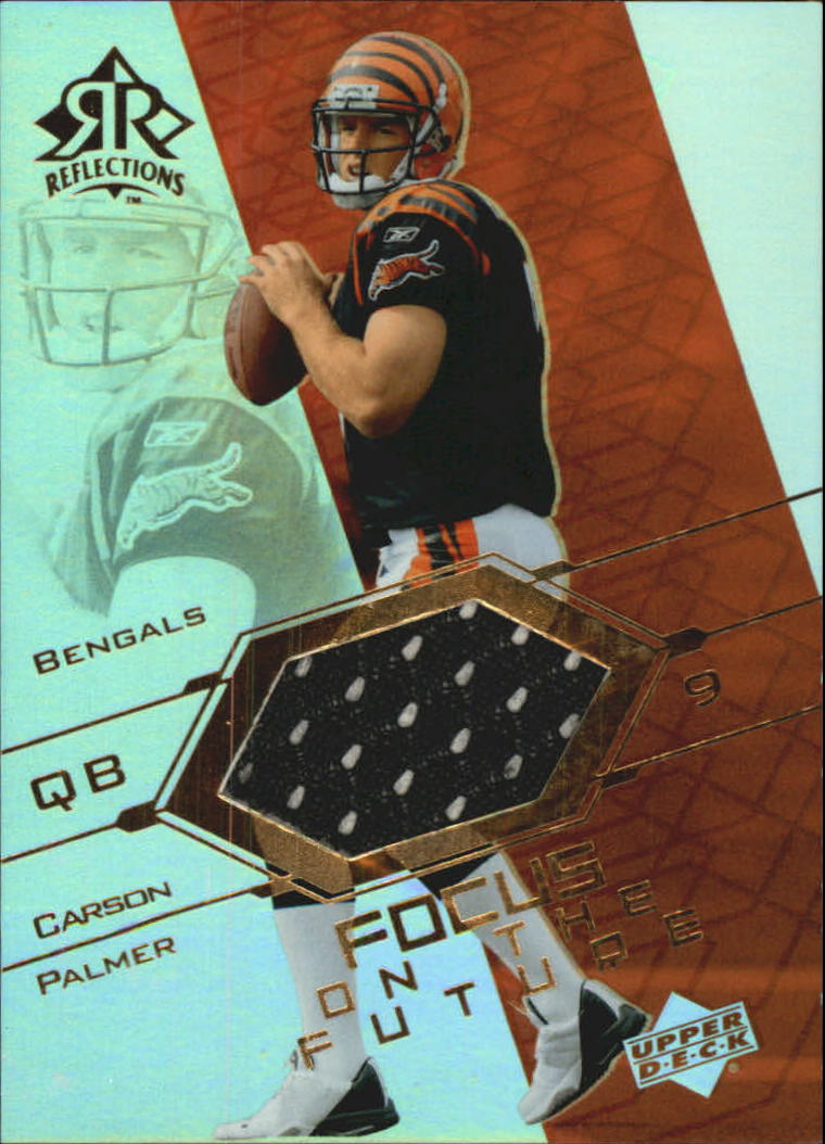 2004 Reflections Focus on the Future Jerseys Gold #FOCP Carson Palmer