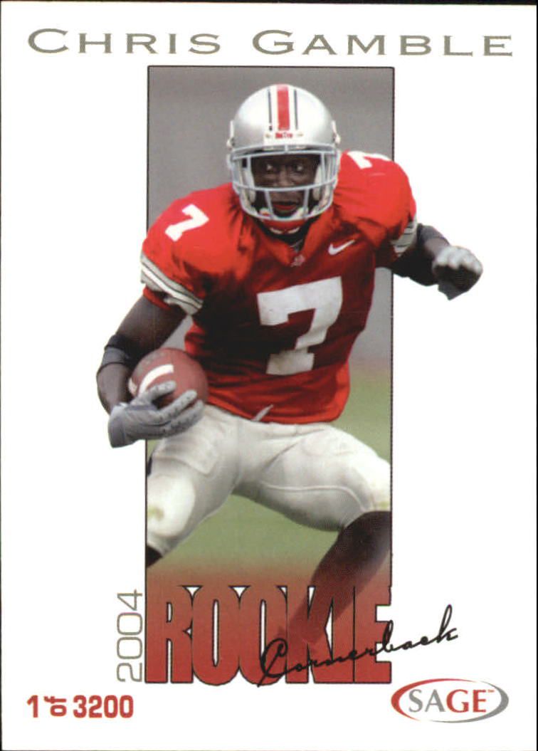 2004 Sage Football "Main Set" Base Cards - Picture 26 of 93