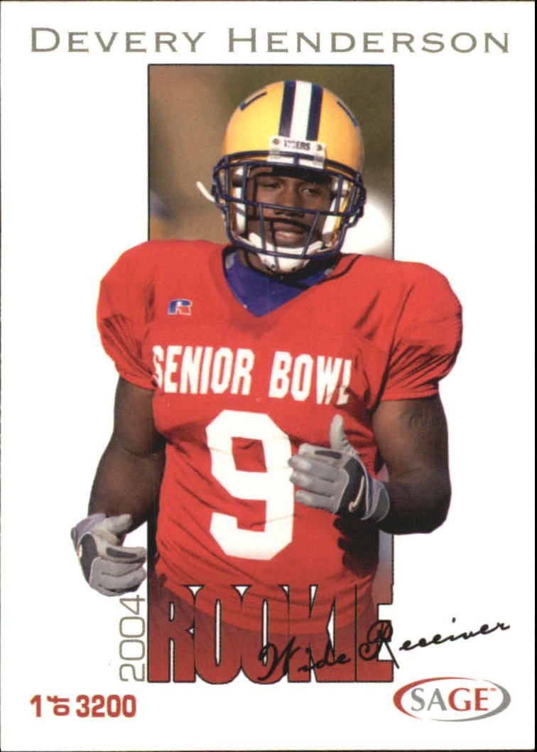 2004 Sage Football "Main Set" Base Cards - Picture 36 of 93