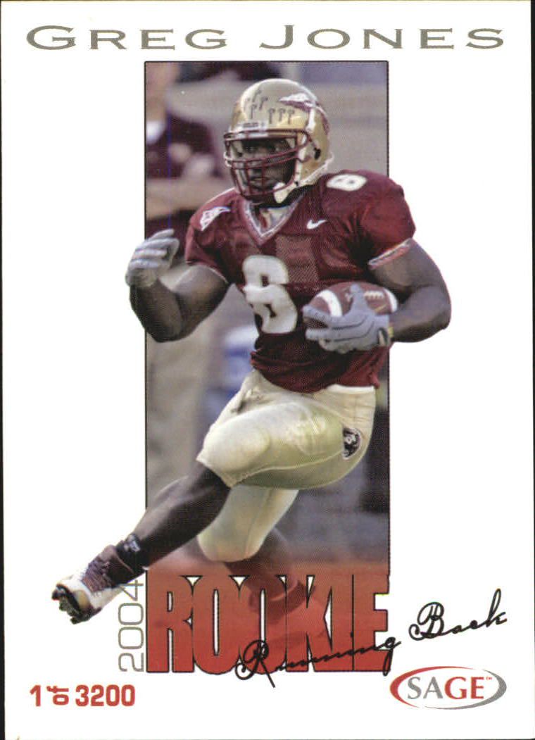 2004 Sage Football "Main Set" Base Cards - Picture 42 of 93