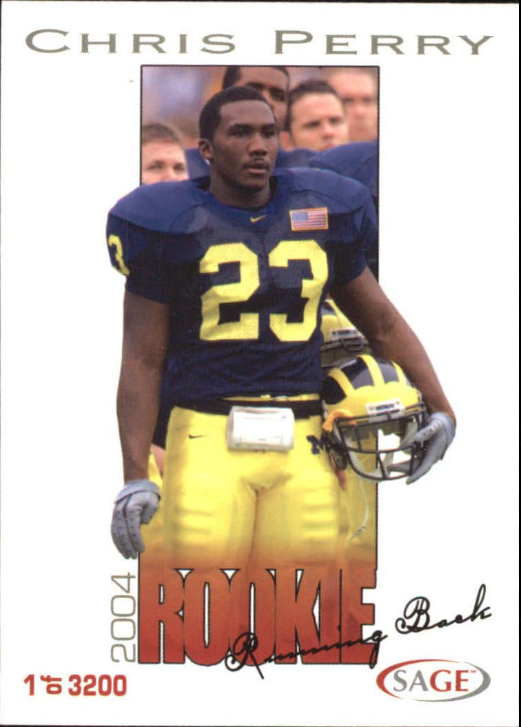 2004 Sage Football "Main Set" Base Cards - Picture 58 of 93