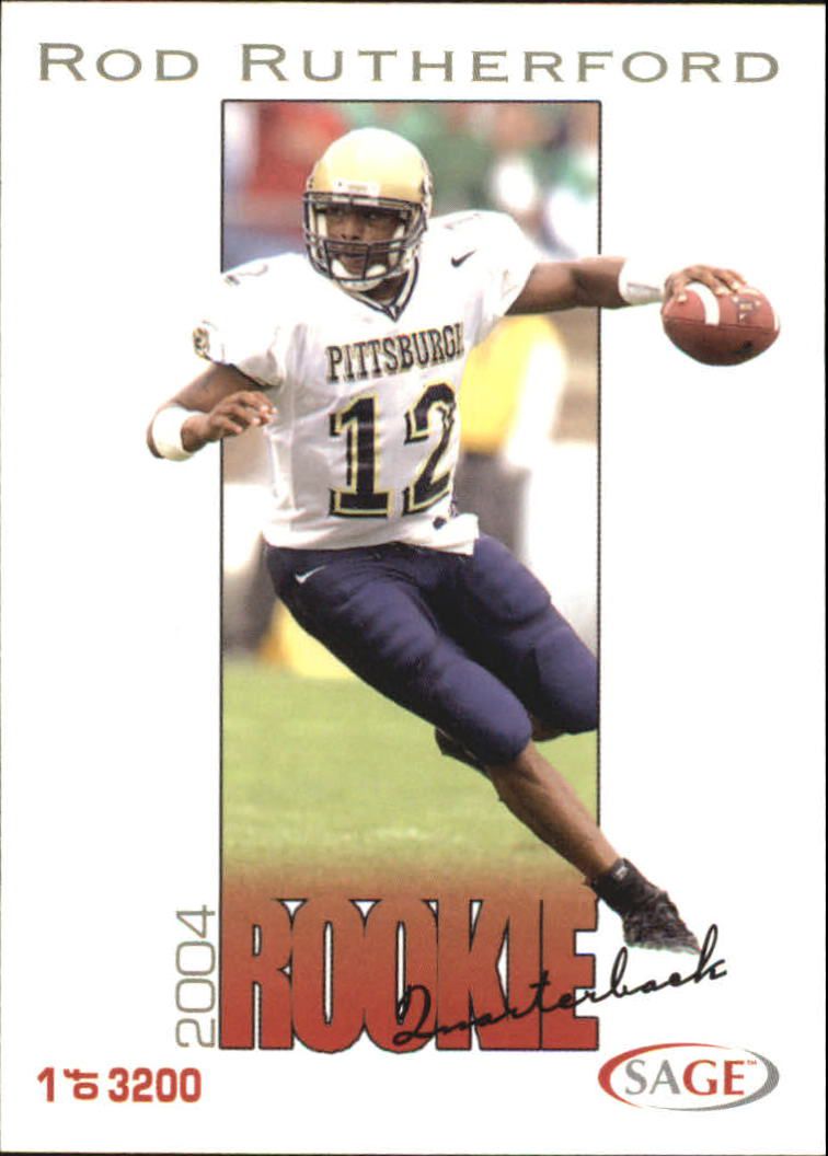 2004 Sage Football "Main Set" Base Cards - Picture 72 of 93