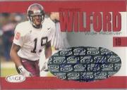 2004 SAGE Autographs Red #A42 Ernest Wilford/350