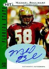 2004 SAGE HIT Autographs Emerald #A26 Michael Boulware