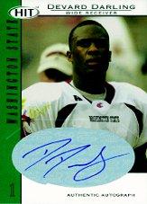 2004 SAGE HIT Autographs Emerald #A31 Devard Darling