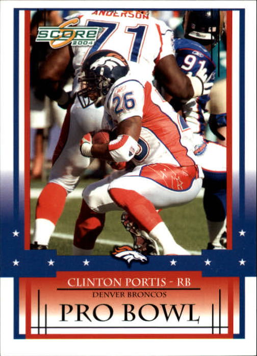 2004 Score #337 Clinton Portis PB