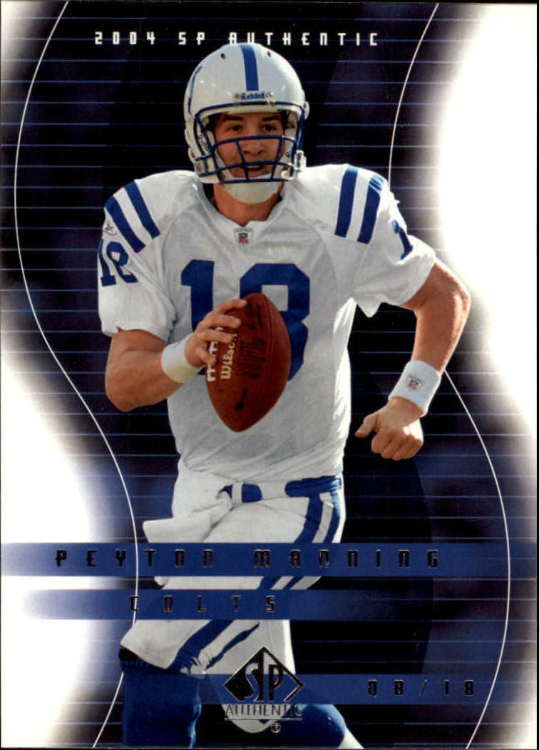 2004 SP Authentic #39 Peyton Manning