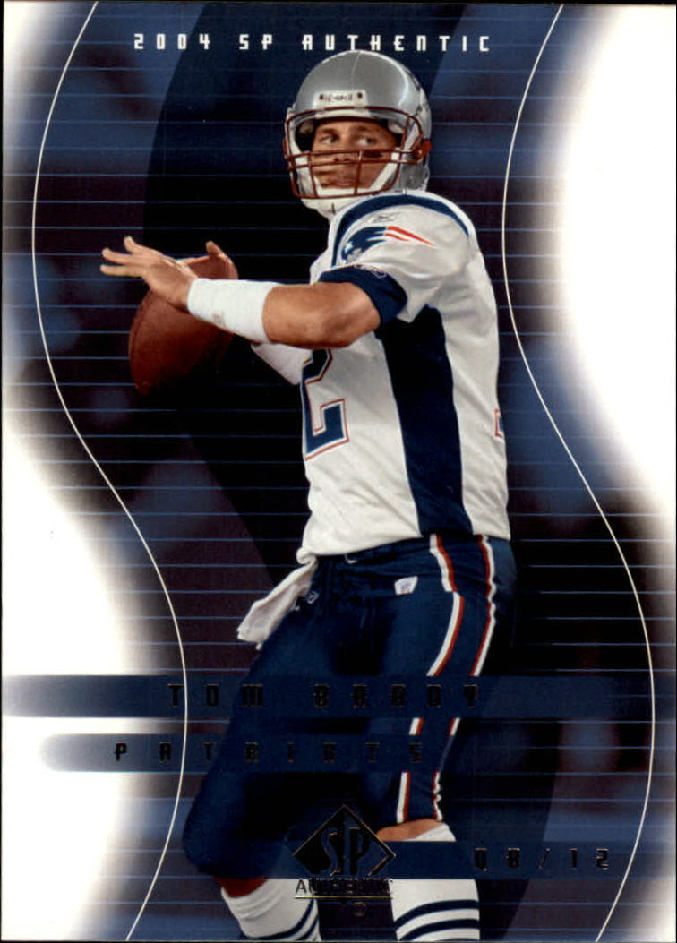 2004 SP Authentic #51 Tom Brady