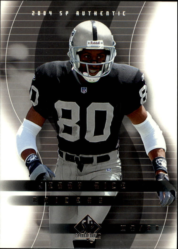 Jerry Rice cards (2000-2022) 49ers Raiders - You Choose - Bild 169 von 227