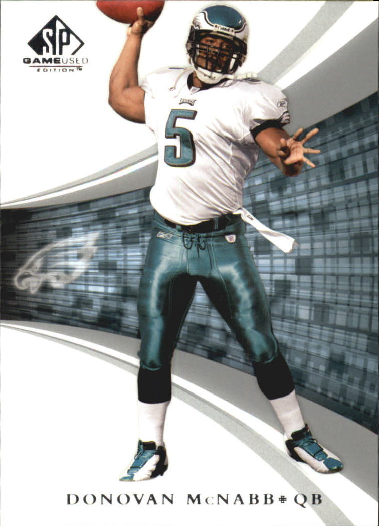 2004 SP Game Used Edition (Upper Deck) Football "Main Set" Cards - Bild 38 von 85