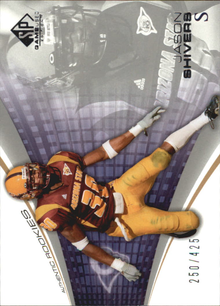 2004 SP Game Used Edition (Upper Deck) Football "Main Set" Cards - Bild 80 von 85