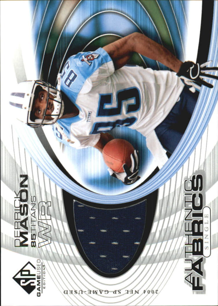 2004 SP Game Used Edition Authentic Fabric #AFDK Derrick Mason