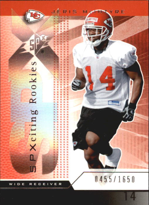 2004 SPx (Upper Deck) Football "Main Set" Cards #1 to #179 - Picture 206 of 276