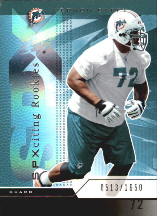 2004 SPx (Upper Deck) Football "Main Set" Cards #1 to #179 - Picture 208 of 276