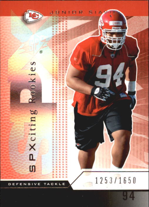 2004 SPx (Upper Deck) Football "Main Set" Cards #1 to #179 - Picture 216 of 276