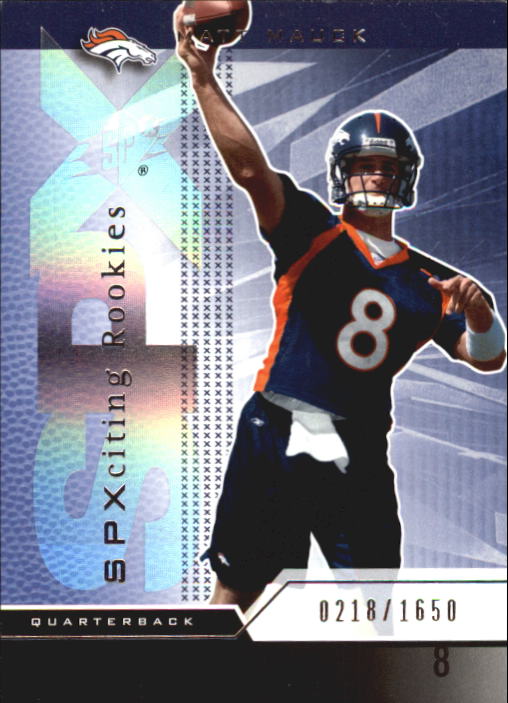 2004 SPx (Upper Deck) Football "Main Set" Cards #1 to #179 - Picture 263 of 276