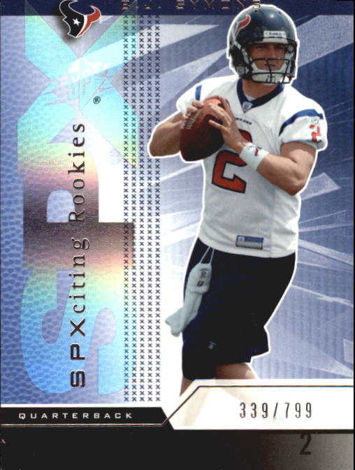 2004 SPx (Upper Deck) Football "Main Set" Cards #1 to #179 - Picture 265 of 276