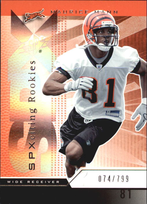 2004 SPx (Upper Deck) Football "Main Set" Cards #1 to #179 - Picture 271 of 276