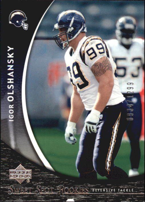 2004 Sweet Spot (Upper Deck) Football "Main Set" Cards #1 to #228 - Picture 236 of 307