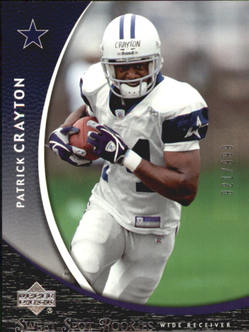 2004 Sweet Spot (Upper Deck) Football "Main Set" Cards #1 to #228 - Picture 292 of 307