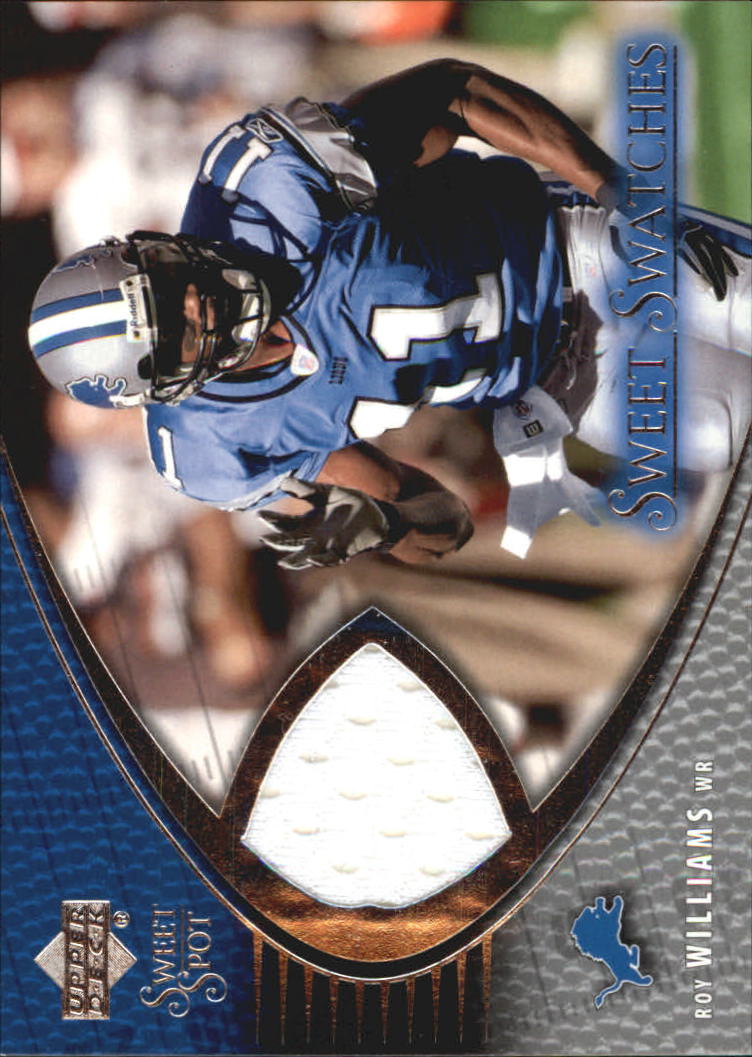 2004 Sweet Spot Sweet Swatches #SWRO Roy Williams WR