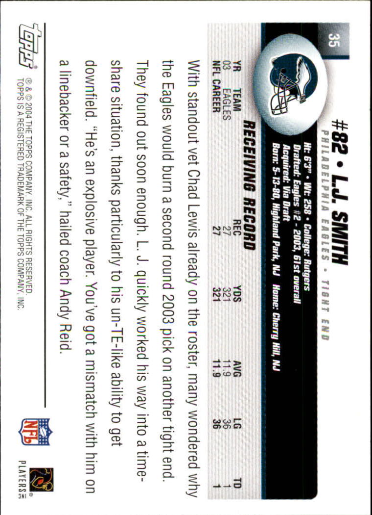 A6884- 2004 Topps Collection FB Card #s 1-250 -You Pick- 15+ FREE US SHIP - Picture 387 of 467