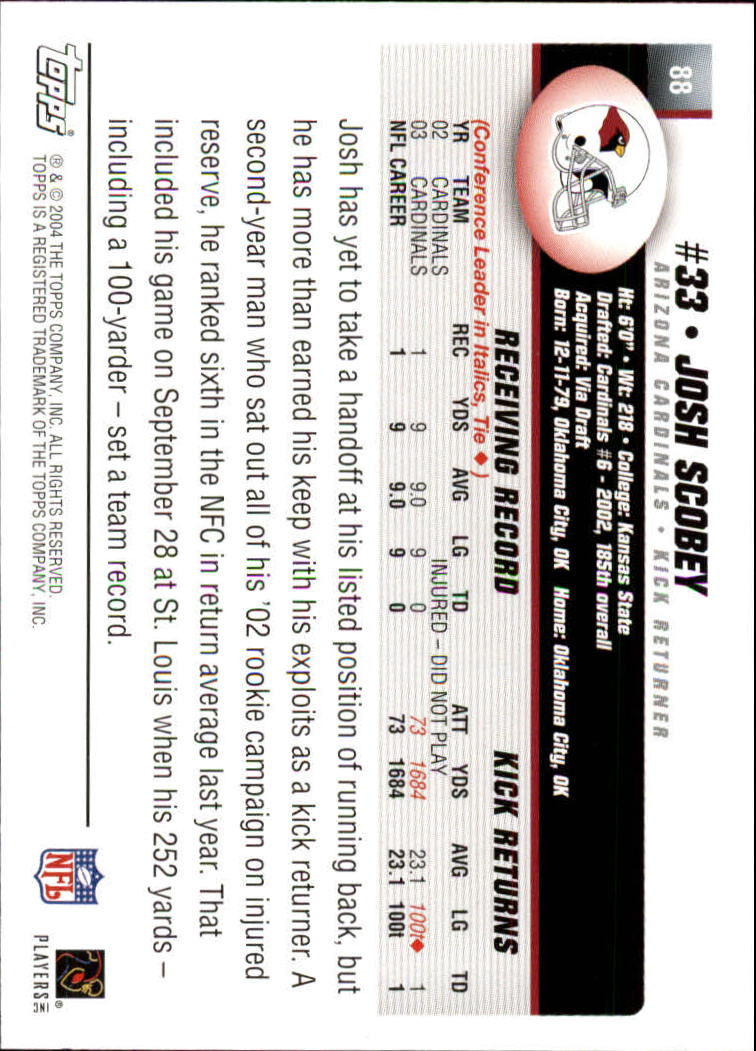 A6884- 2004 Topps Collection FB Card #s 1-250 -You Pick- 15+ FREE US SHIP - Picture 151 of 467