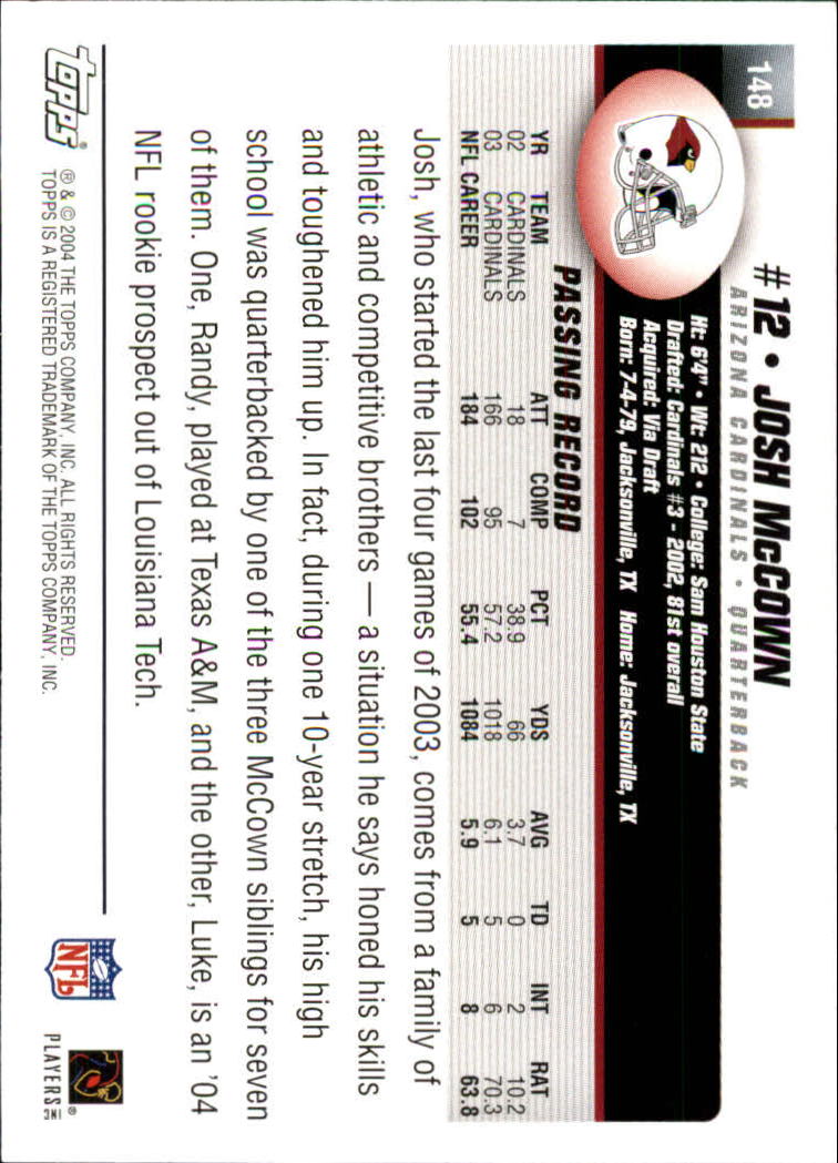 A6884- 2004 Topps Collection FB Card #s 1-250 -You Pick- 15+ FREE US SHIP - Picture 405 of 467