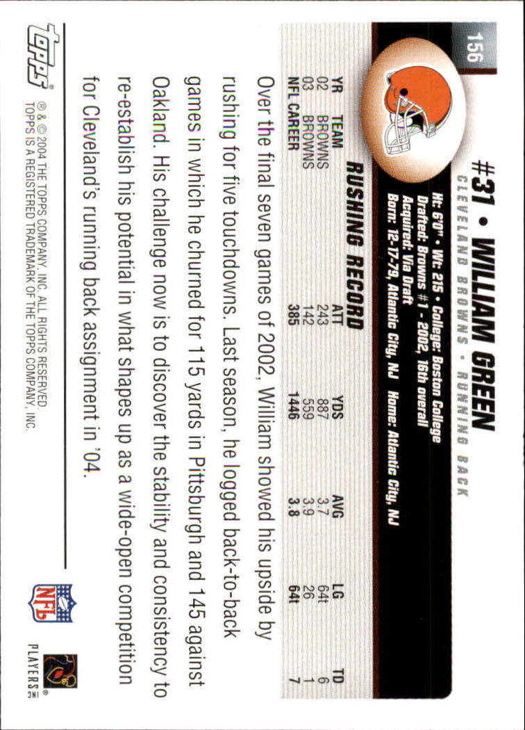 A6884- 2004 Topps Collection FB Card #s 1-250 -You Pick- 15+ FREE US SHIP - Picture 79 of 467