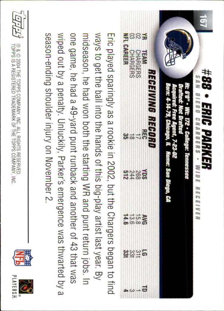 A6884- 2004 Topps Collection FB Card #s 1-250 -You Pick- 15+ FREE US SHIP - Picture 353 of 467