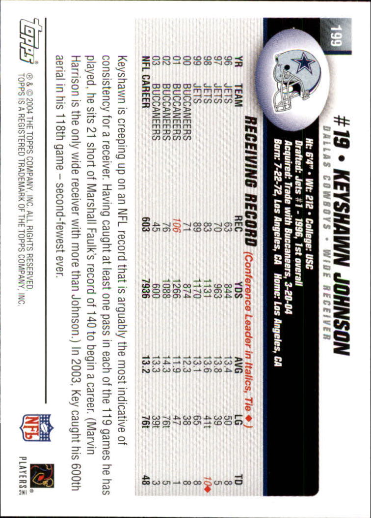 A6884- 2004 Topps Collection FB Card #s 1-250 -You Pick- 15+ FREE US SHIP - Picture 407 of 467