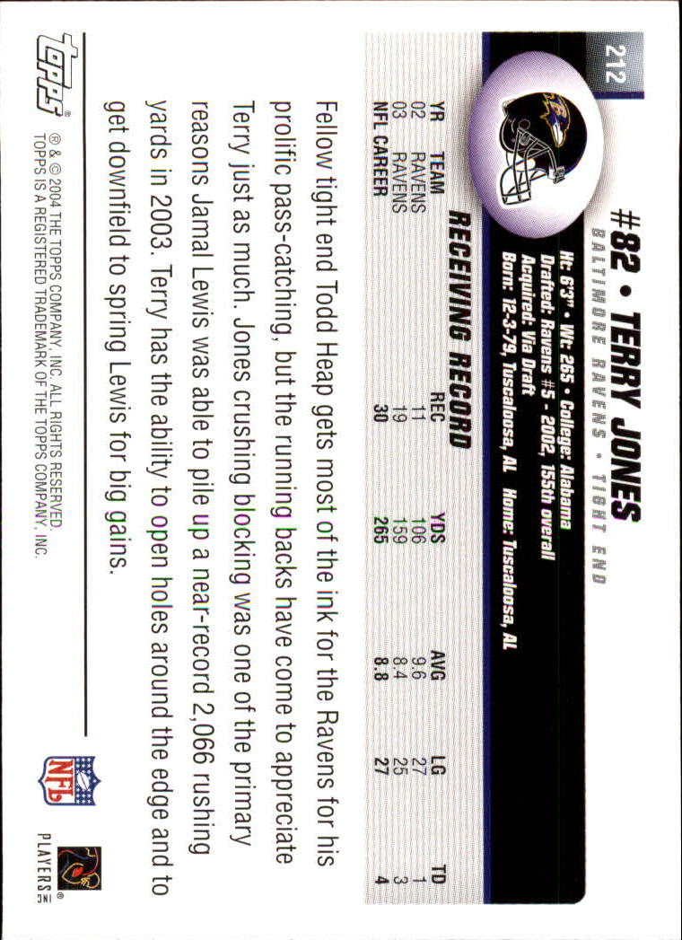 A6884- 2004 Topps Collection FB Card #s 1-250 -You Pick- 15+ FREE US SHIP - Picture 43 of 467