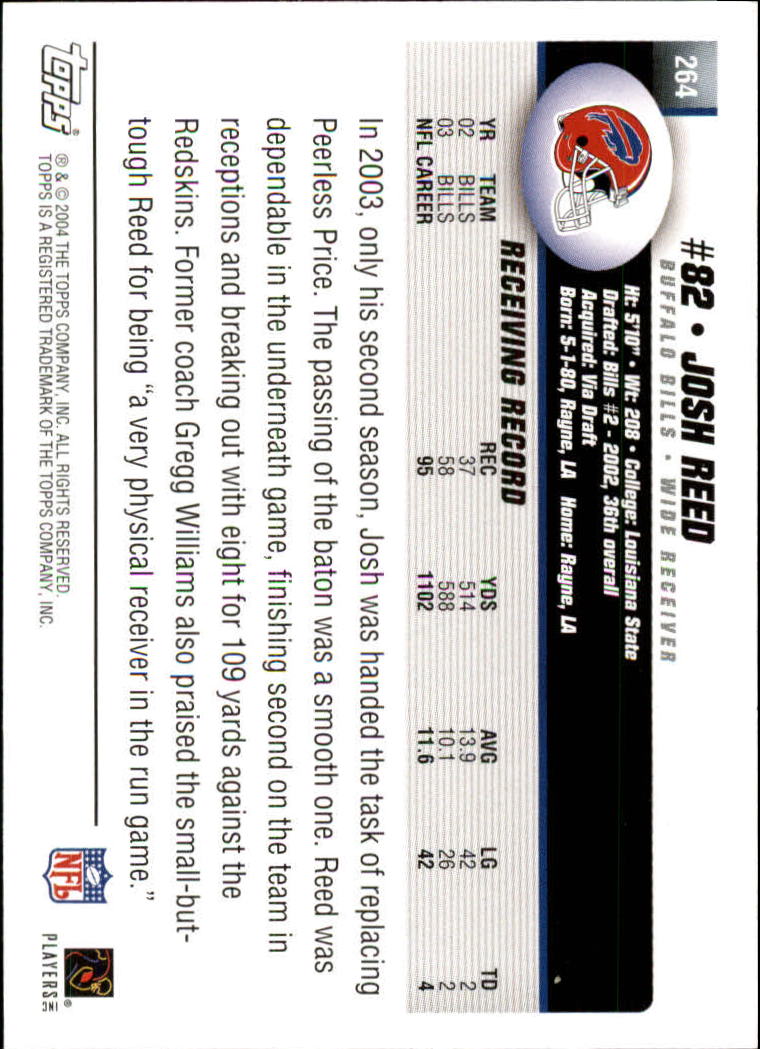 A6884- 2004 Topps Collection FB Card #s 251-385 -You Pick- 15+ FREE US SHIP - Picture 67 of 245