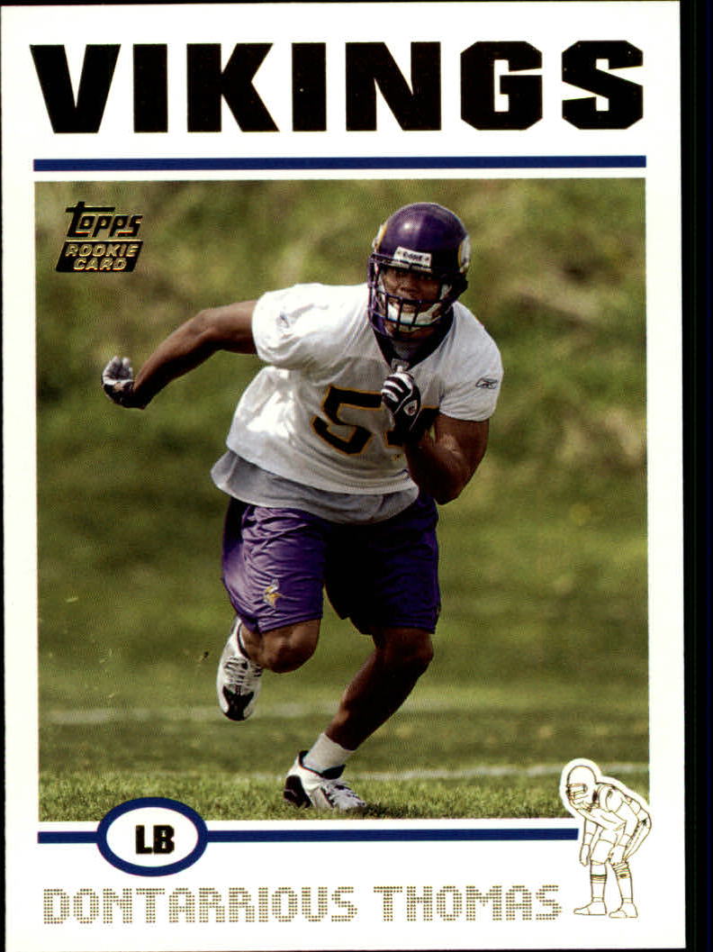 A6884- 2004 Topps Collection FB Card #s 251-385 -You Pick- 15+ FREE US SHIP - Picture 214 of 245