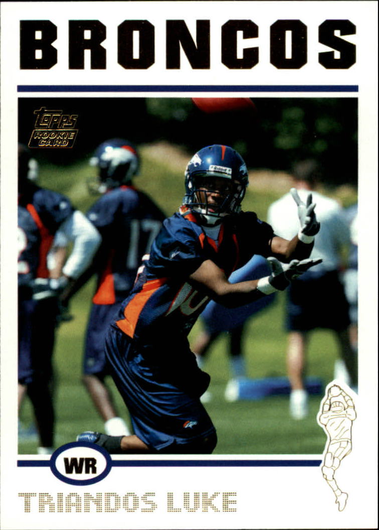 A6884- 2004 Topps Collection FB Card #s 251-385 -You Pick- 15+ FREE US SHIP - Picture 134 of 245